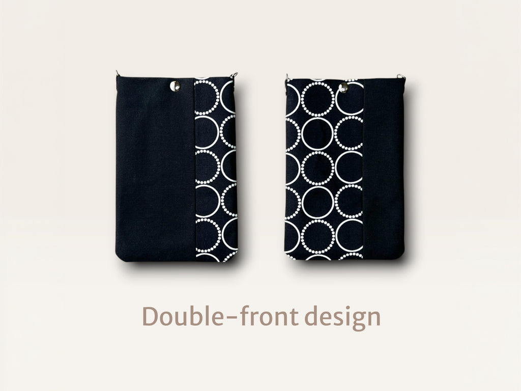 Black×Circle Phone bag