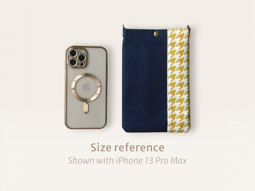 Black×Circle Phone bag